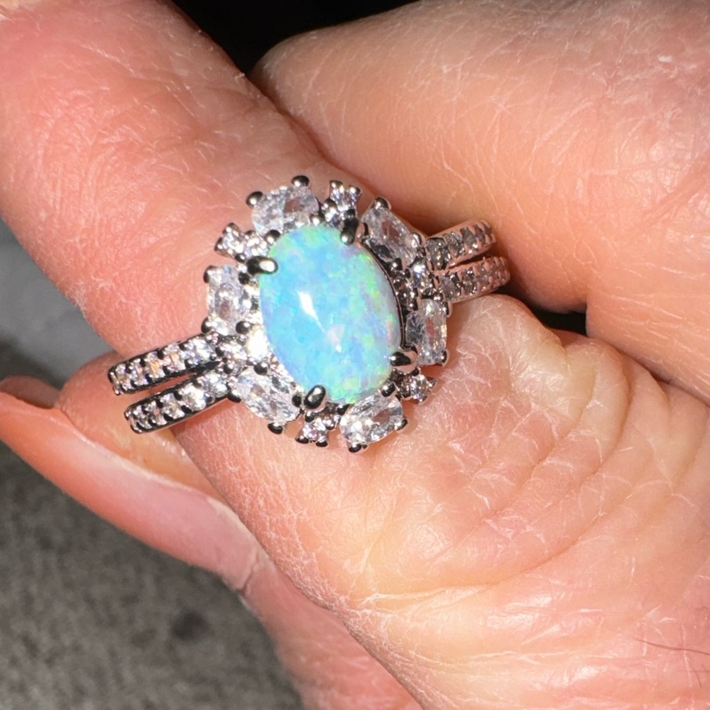 Just Walked Into The Room Opal Bomb Party Ring